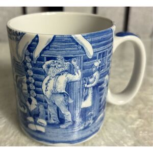 Spode Santas Big Day The Early Morning Start Coffee Mug